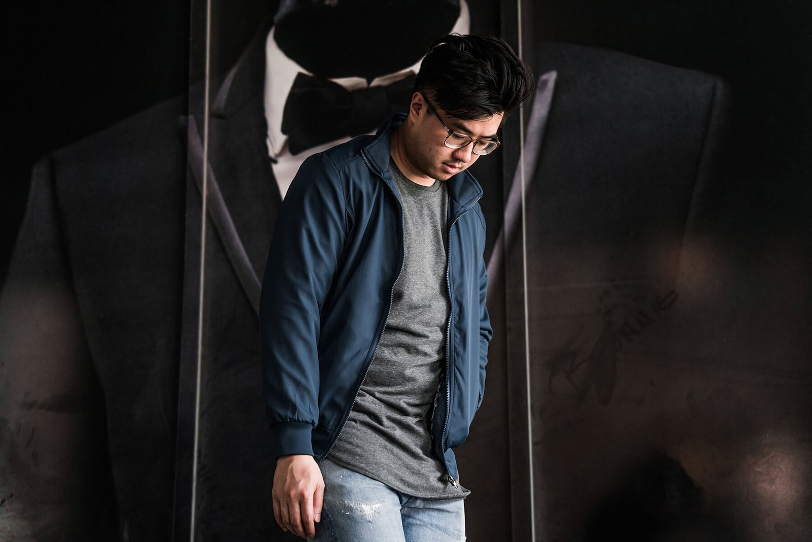 Inca Quilt Cover Set - Steel Grey - Image 2